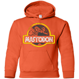 Sweatshirts Orange / YS Jurassic Power Black Youth Hoodie