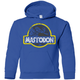 Sweatshirts Royal / YS Jurassic Power Black Youth Hoodie