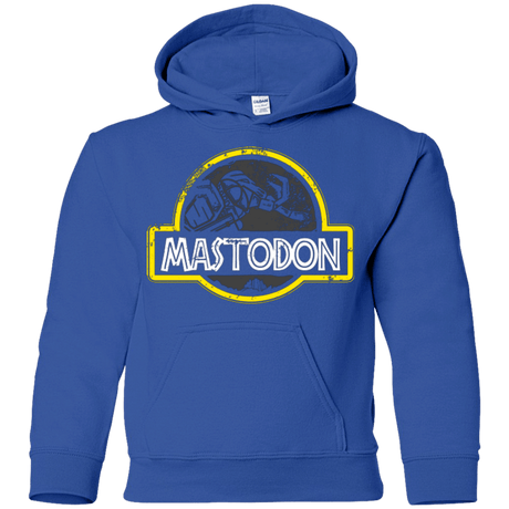 Sweatshirts Royal / YS Jurassic Power Black Youth Hoodie