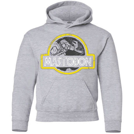 Sweatshirts Sport Grey / YS Jurassic Power Black Youth Hoodie