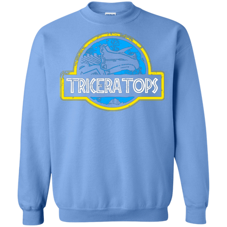 Sweatshirts Carolina Blue / Small Jurassic Power Blue Crewneck Sweatshirt