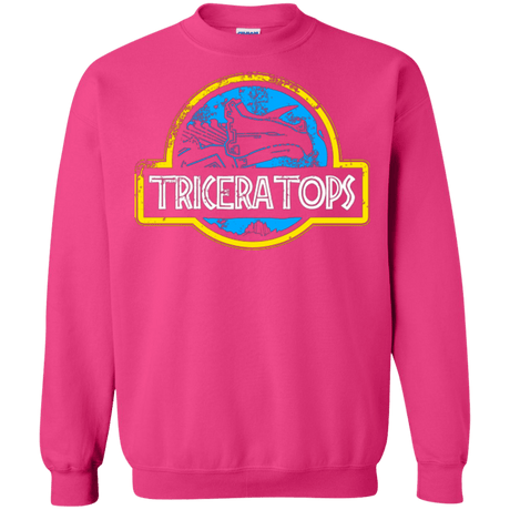 Sweatshirts Heliconia / Small Jurassic Power Blue Crewneck Sweatshirt