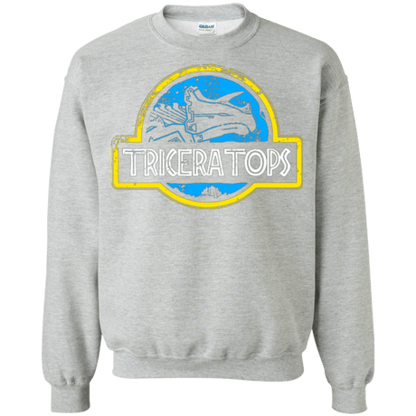 Sweatshirts Sport Grey / Small Jurassic Power Blue Crewneck Sweatshirt