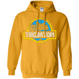 Sweatshirts Gold / Small Jurassic Power Blue Pullover Hoodie