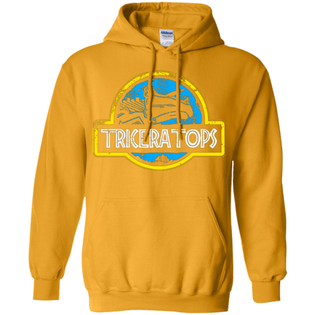 Sweatshirts Gold / Small Jurassic Power Blue Pullover Hoodie