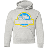 Sweatshirts Ash / YS Jurassic Power Blue Youth Hoodie