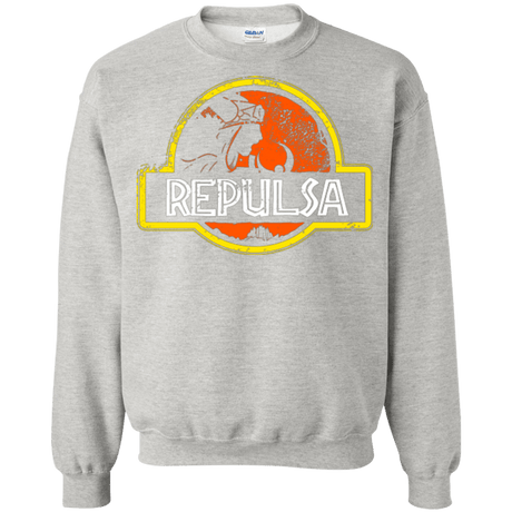 Sweatshirts Ash / Small Jurassic Power Evil Crewneck Sweatshirt