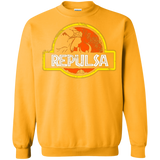 Sweatshirts Gold / Small Jurassic Power Evil Crewneck Sweatshirt