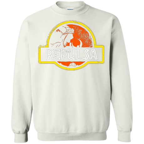 Sweatshirts White / Small Jurassic Power Evil Crewneck Sweatshirt