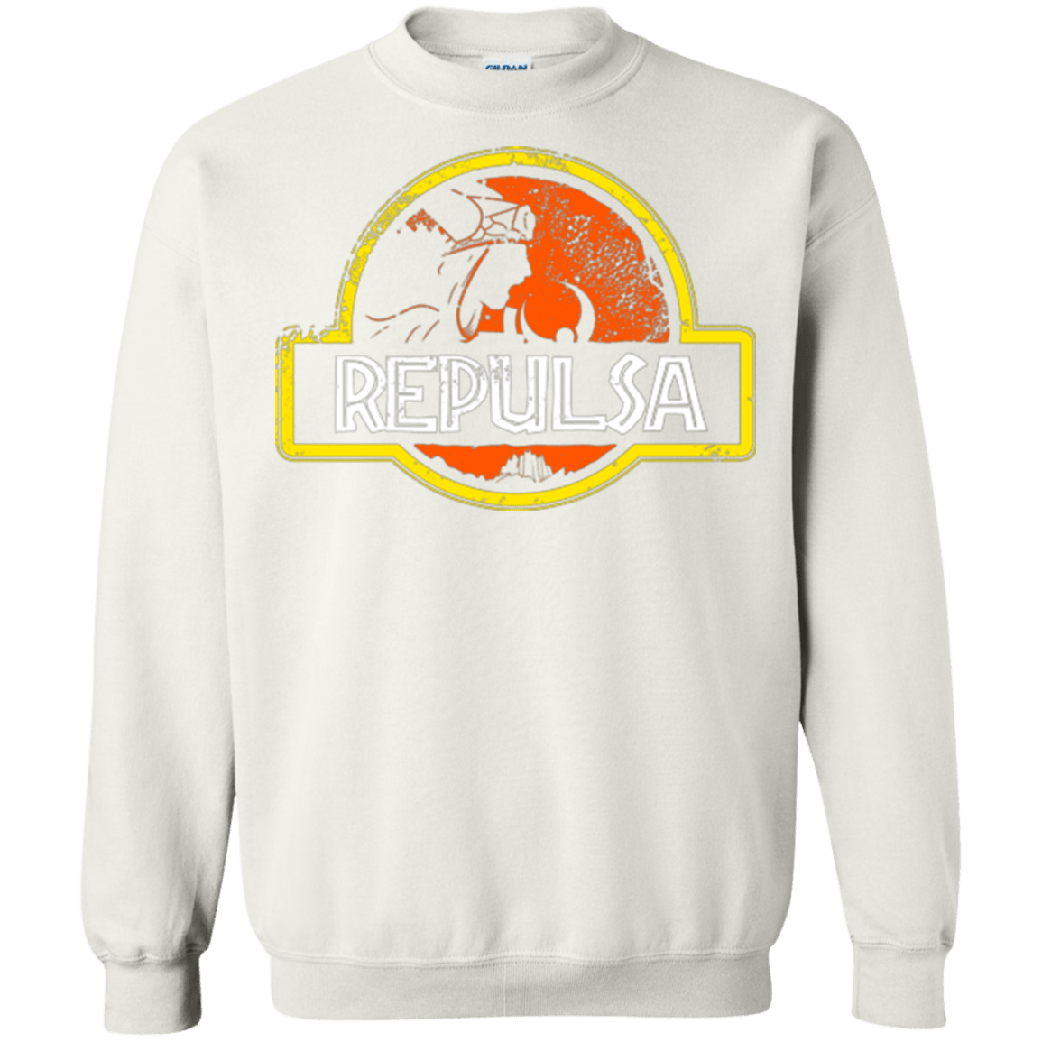 Sweatshirts White / Small Jurassic Power Evil Crewneck Sweatshirt