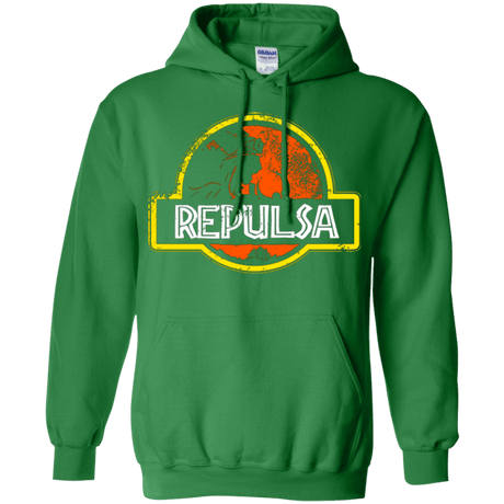 Sweatshirts Irish Green / Small Jurassic Power Evil Pullover Hoodie