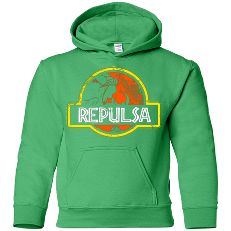 Sweatshirts Irish Green / YS Jurassic Power Evil Youth Hoodie