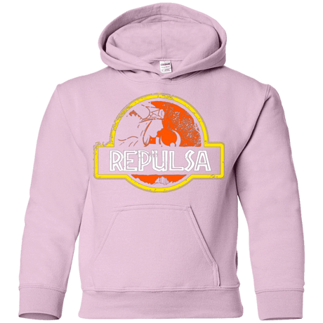 Sweatshirts Light Pink / YS Jurassic Power Evil Youth Hoodie