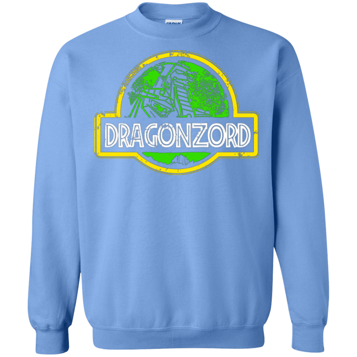Sweatshirts Carolina Blue / Small Jurassic Power Green Crewneck Sweatshirt