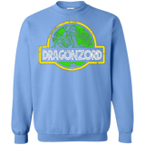 Sweatshirts Carolina Blue / Small Jurassic Power Green Crewneck Sweatshirt