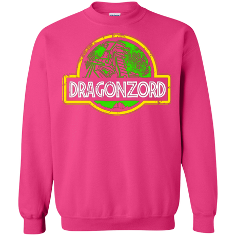 Sweatshirts Heliconia / Small Jurassic Power Green Crewneck Sweatshirt