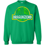 Sweatshirts Irish Green / Small Jurassic Power Green Crewneck Sweatshirt