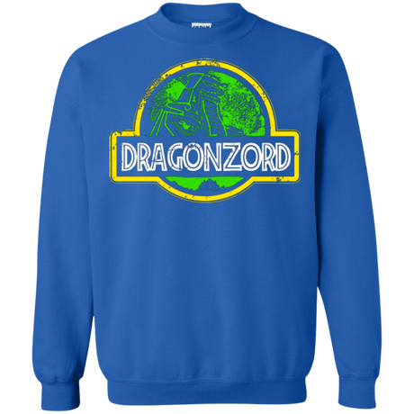 Sweatshirts Royal / Small Jurassic Power Green Crewneck Sweatshirt