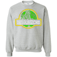 Sweatshirts Sport Grey / Small Jurassic Power Green Crewneck Sweatshirt