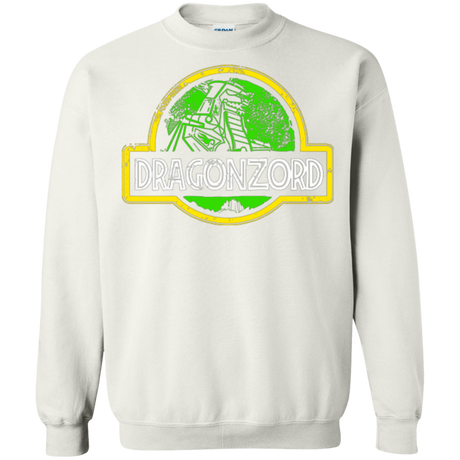 Sweatshirts White / Small Jurassic Power Green Crewneck Sweatshirt