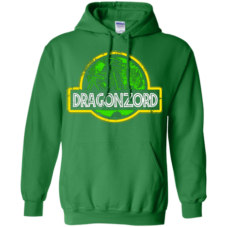 Sweatshirts Irish Green / Small Jurassic Power Green Pullover Hoodie