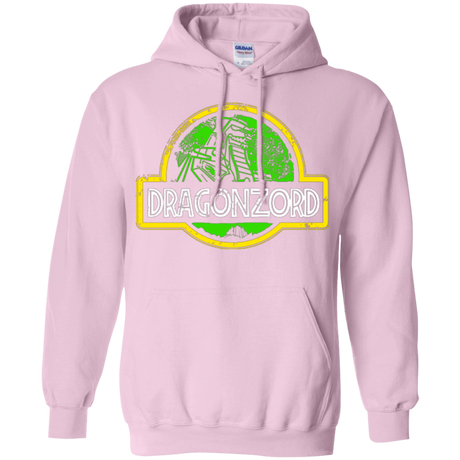 Sweatshirts Light Pink / Small Jurassic Power Green Pullover Hoodie