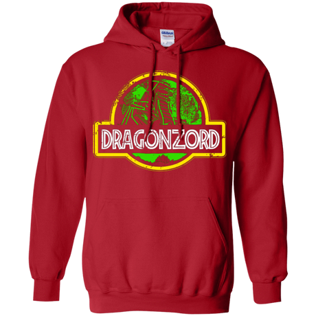 Sweatshirts Red / Small Jurassic Power Green Pullover Hoodie
