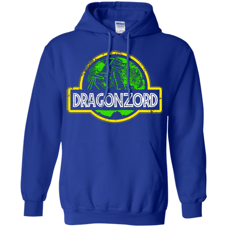 Sweatshirts Royal / Small Jurassic Power Green Pullover Hoodie