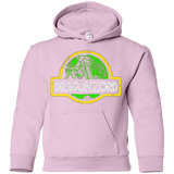 Sweatshirts Light Pink / YS Jurassic Power Green Youth Hoodie