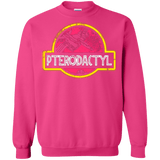 Sweatshirts Heliconia / Small Jurassic Power Pink Crewneck Sweatshirt