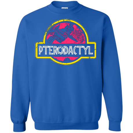 Sweatshirts Royal / Small Jurassic Power Pink Crewneck Sweatshirt