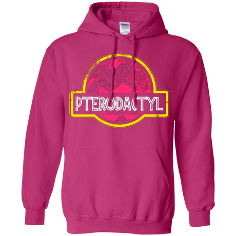 Sweatshirts Heliconia / Small Jurassic Power Pink Pullover Hoodie