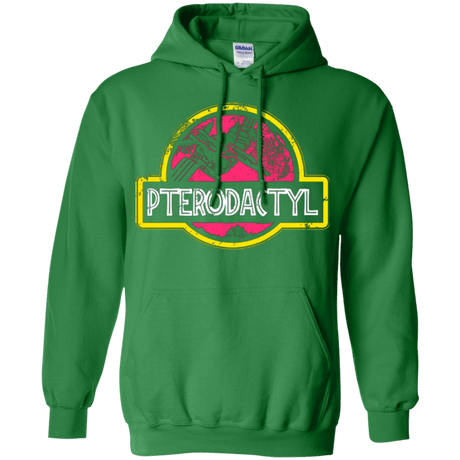 Sweatshirts Irish Green / Small Jurassic Power Pink Pullover Hoodie