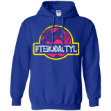 Sweatshirts Royal / Small Jurassic Power Pink Pullover Hoodie