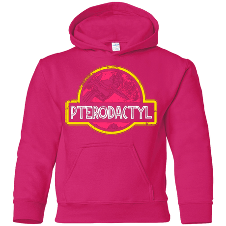 Sweatshirts Heliconia / YS Jurassic Power Pink Youth Hoodie