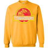 Sweatshirts Gold / Small Jurassic Power Red Crewneck Sweatshirt