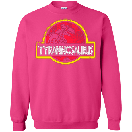 Sweatshirts Heliconia / Small Jurassic Power Red Crewneck Sweatshirt