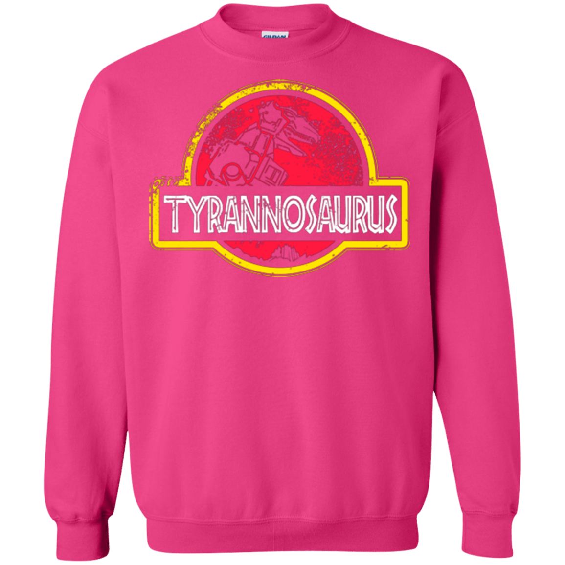 Sweatshirts Heliconia / Small Jurassic Power Red Crewneck Sweatshirt