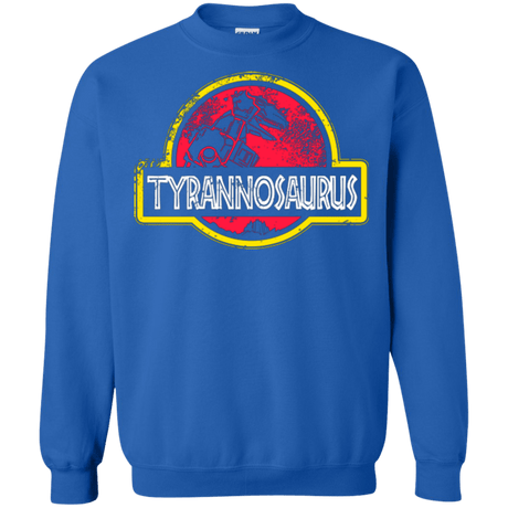 Sweatshirts Royal / Small Jurassic Power Red Crewneck Sweatshirt