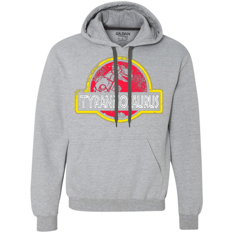 Sweatshirts Sport Grey / Small Jurassic Power Red Premium Fleece Hoodie