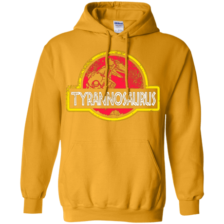 Sweatshirts Gold / Small Jurassic Power Red Pullover Hoodie