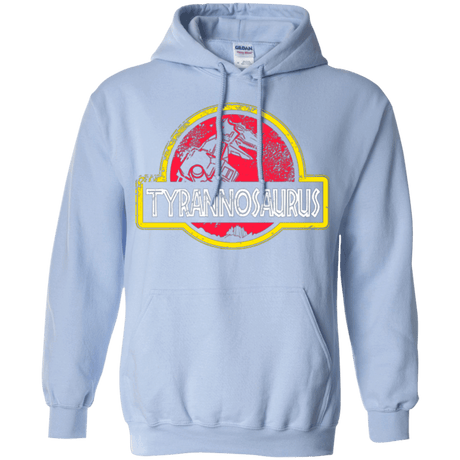 Sweatshirts Light Blue / Small Jurassic Power Red Pullover Hoodie