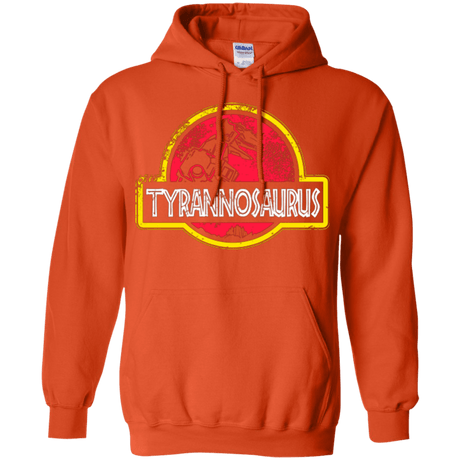 Sweatshirts Orange / Small Jurassic Power Red Pullover Hoodie
