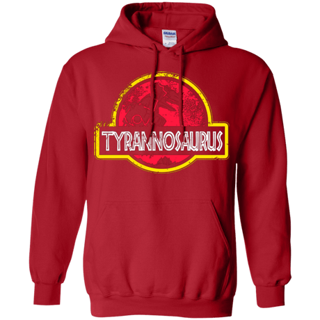 Sweatshirts Red / Small Jurassic Power Red Pullover Hoodie