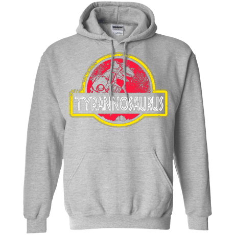 Sweatshirts Sport Grey / Small Jurassic Power Red Pullover Hoodie