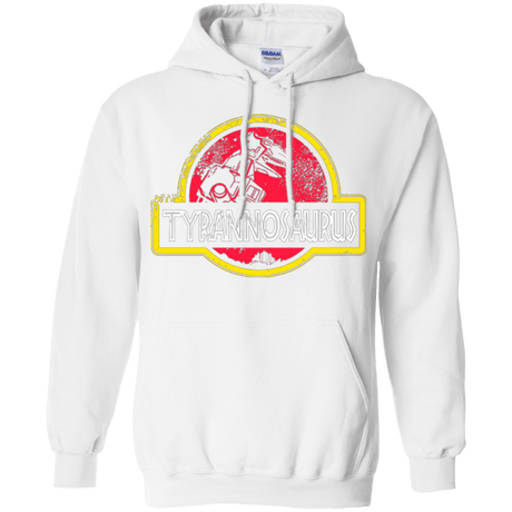 Sweatshirts White / Small Jurassic Power Red Pullover Hoodie
