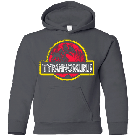 Sweatshirts Charcoal / YS Jurassic Power Red Youth Hoodie