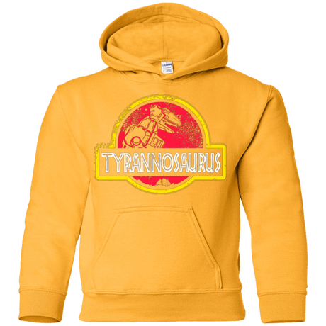 Sweatshirts Gold / YS Jurassic Power Red Youth Hoodie