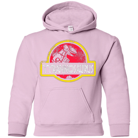 Sweatshirts Light Pink / YS Jurassic Power Red Youth Hoodie