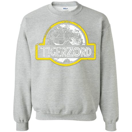 Sweatshirts Sport Grey / Small Jurassic Power White Crewneck Sweatshirt